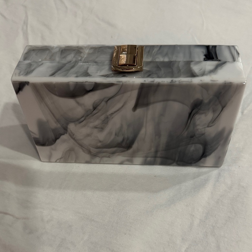 Elegant Marble Clutch